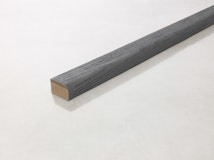  Millboard® Abschlussprofil  Bullnose rund flexibell ENHANCED GRAIN Brushed Basalt 2400 mm x 50 x 32 mmZubehörbild