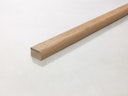 Vorschaubild  Millboard® Abschlussprofil  Bullnose rund flexibel  ENHANCED GRAIN Golden Oak 2400 mm x 50 x 32 mm