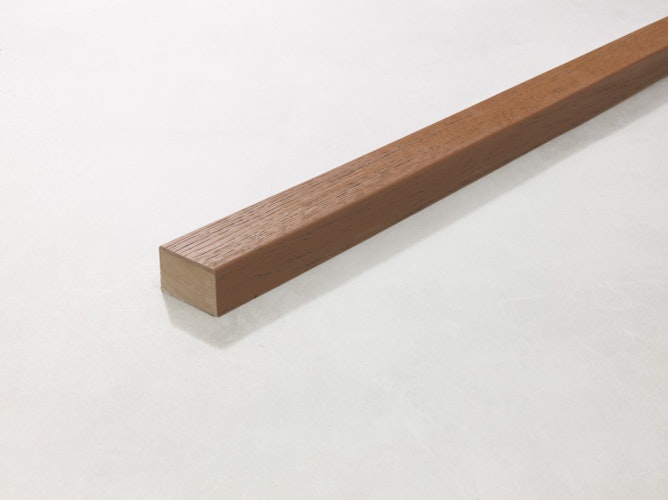 Millboard® Abschlussprofil Square eckig flexibel Coppered Oak 2400 x 50 x 32 mm