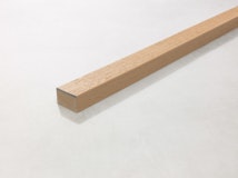  Millboard® Abschlussprofil Square eckig flexibel Golden Oak 2400 x 50 x 32 mmZubehörbild