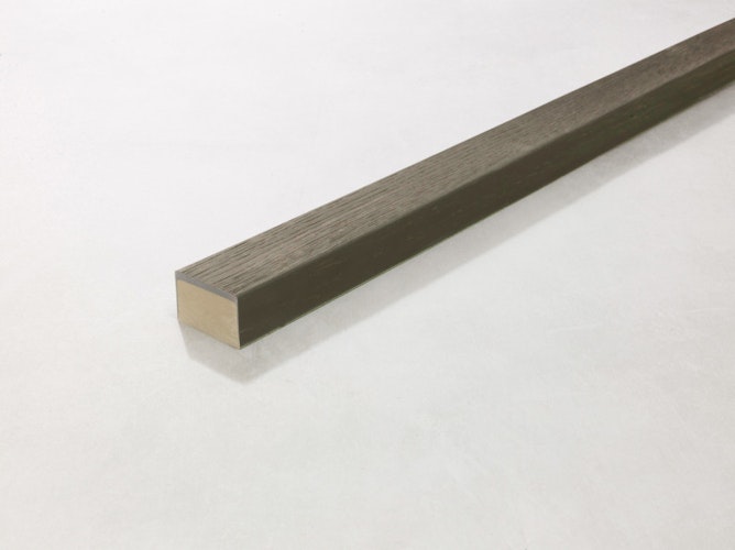 Millboard® Abschlussprofil Square eckig flexibel Ebony Grey 2400 x 50 x 32 mm