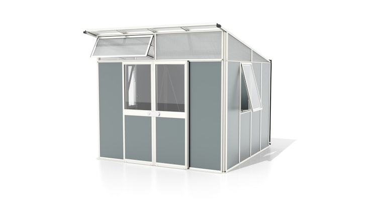 Vitavia Gerätehaus auf Gewächshausbasis Kosmos 7800/11500
