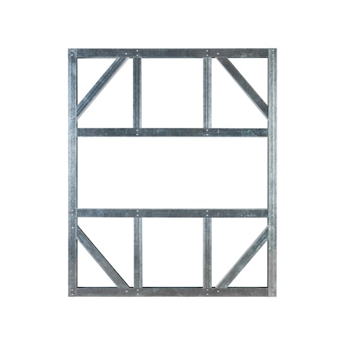 Globel Fundamentbodenrahmen für Metallgerätehaus Skillion S64 - S86 Bild