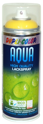 Aqua Lackspray Deko Bild