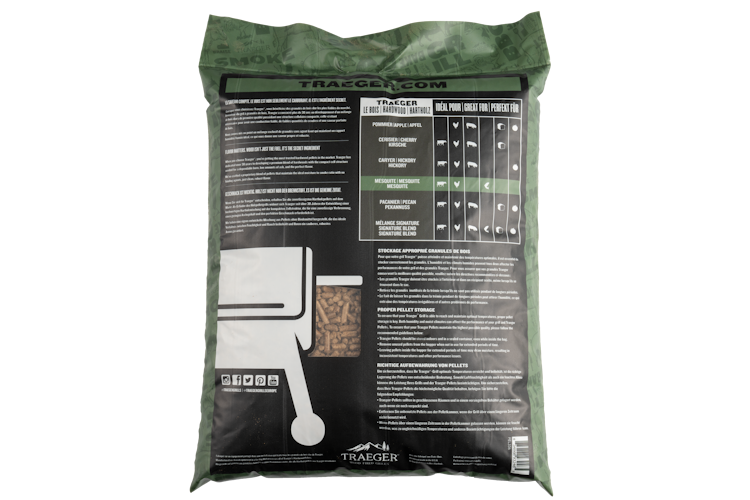 Traeger Hartholz Pellets MESQUITE, 9 kg Beutel