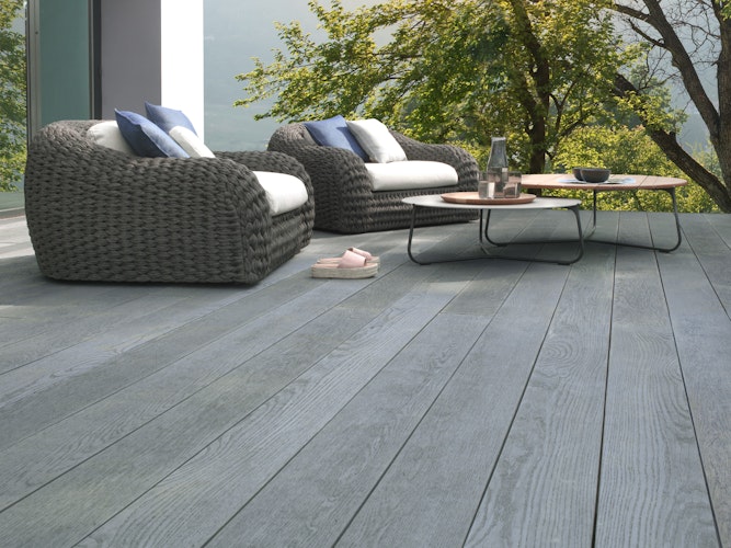 Weltholz Millboard® Terrassendiele ENHANCED GRAIN Brushed Basalt  3600 mm