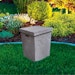 Gardenforma Abdeckung eckig für Gasflaschen, Beton-Optik grau Faser-Beton, für 11 kg GasbehälterBild