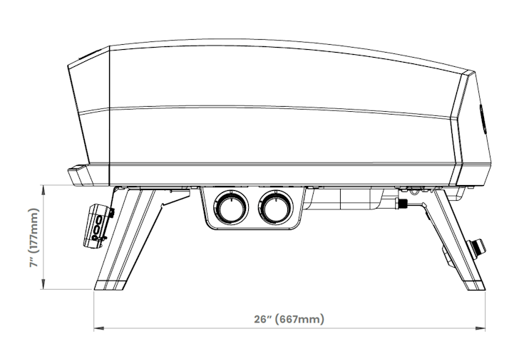 Ooni Pizzaofen Koda 2 Max 24" Bild