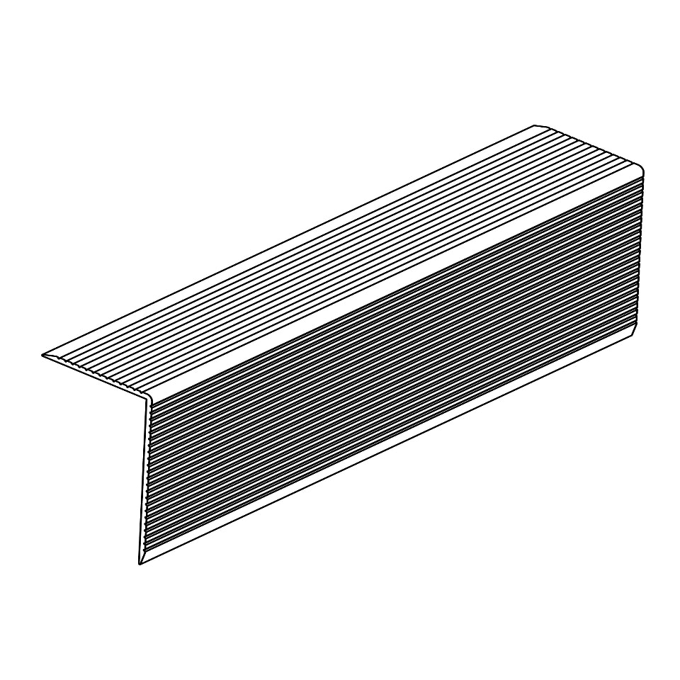 OSMO Zubehör MULTI-DECK Abschlussleiste Aluminium schwarz