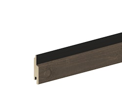 OSMO Fassade Rautenprofil BLACK STRIPE Nordische Fichte hobelfallend riffelgesägt Patina 905 - 21 x 96 mm VE 4 Stk.