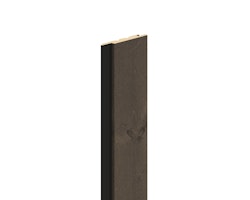 OSMO VERTO BLACK STRIPE Fassadenprofil Nordische Fichte riffelgesägt Patina 905 21 x 146 mm, VE 4 Stk.