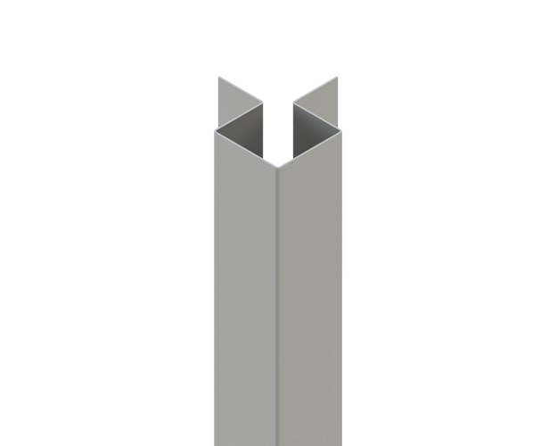 OSMO Fassade Eckprofil 1  - 75 x 75 x 3000 mm