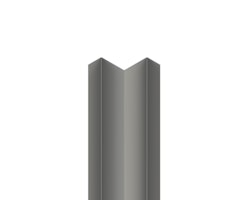 OSMO Fassade Inneneckprofil 2 300cm RAL 9006 pulverlackbeschichtet VE 1 Stk.