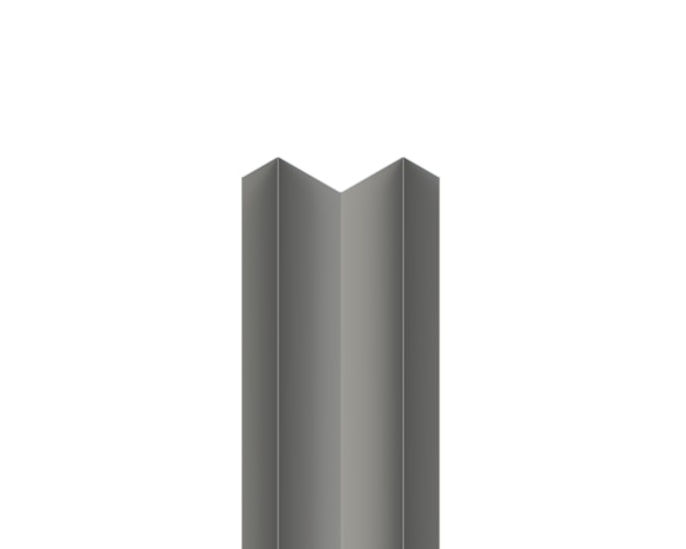 OSMO Fassade Inneneckprofil 2 300cm RAL 9006 pulverlackbeschichtet VE 1 Stk.