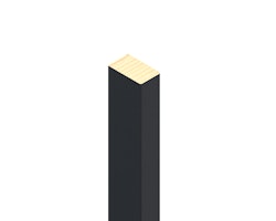OSMO Fassade Latte Fichte schwarz 30x50, 500cm NSI, C24 Schnittklasse S10, HF ca. 15% VE 4 Stk.
