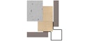 Vorschaubild OSMO Fassade Eckprofil 1  - 75 x 75 x 3000 mm