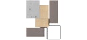 Vorschaubild OSMO Fassade Eckprofil 2  - 94 x 94 x 3000 mm