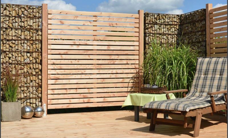 OSMO Sichtblende Rhombus Typ A 1790 x 1790 mm Durchblick 15 mm -Verschiedene Ausführungen
