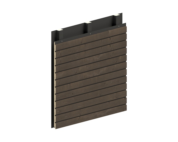 OSMO Fassade Rautenprofil BLACK STRIPE Nordische Fichte hobelfallend riffelgesägt Patina 905 - 21 x 96 mm VE 4 Stk.