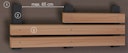 Vorschaubild OSMO Fassade Rautenleiste Kanadische Douglasie Sortierung A/B - 21 x 68 mm VE 6 Stk.