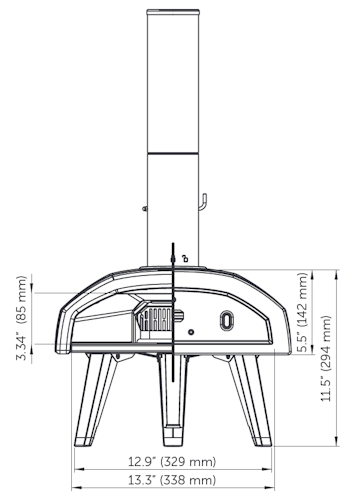 Ooni Pizzaofen FYRA 12