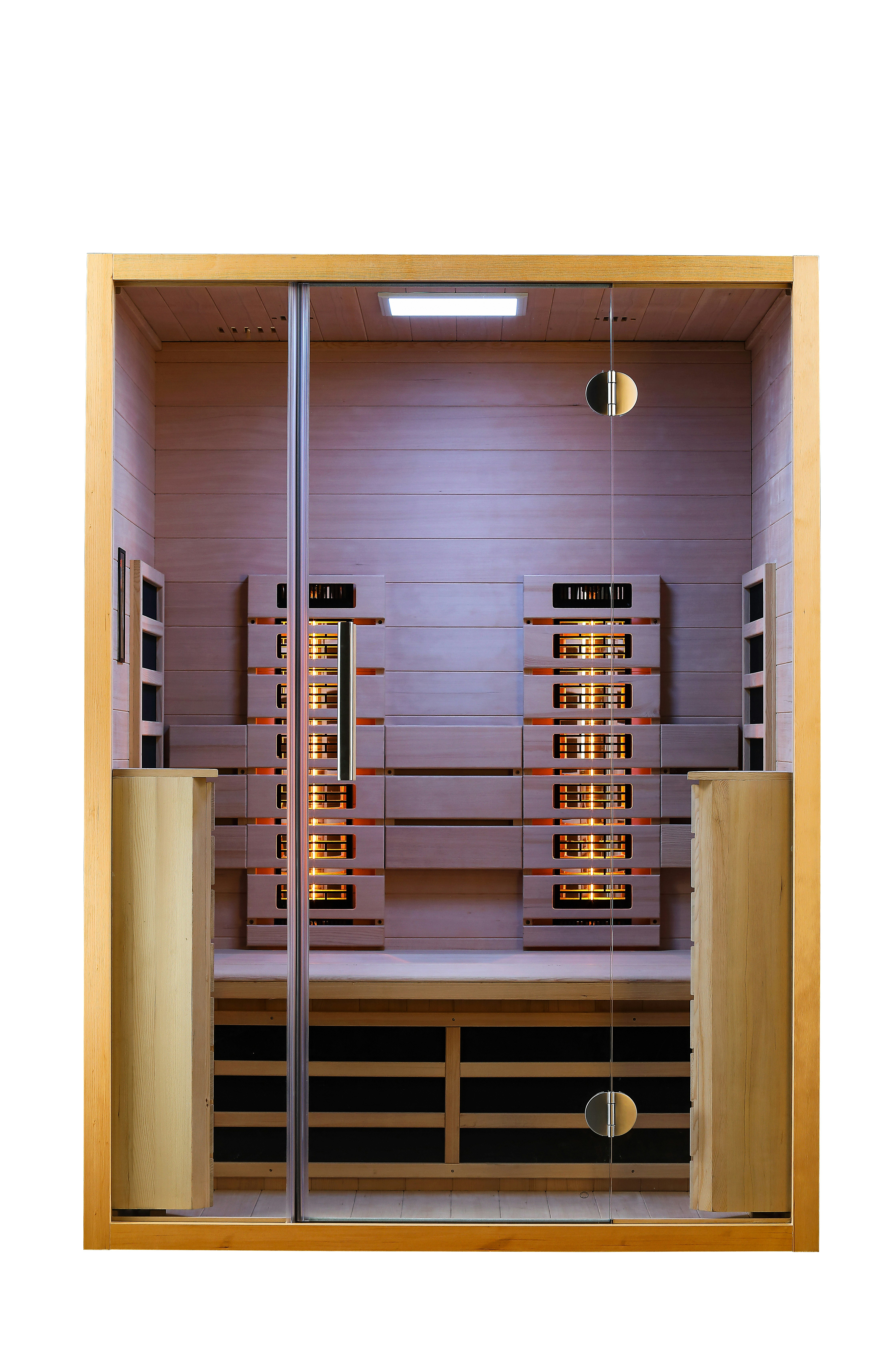 VITALhome Frontstrahler-Set für Infrarotkabinen Sunlight 120 & 140, 2x 400 Watt