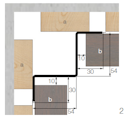 Vorschaubild OSMO Fassade Inneneckprofil 2 300cm RAL 9006 pulverlackbeschichtet VE 1 Stk.