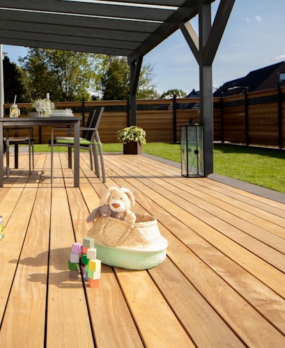 OSMO Terrassendiele Cumaru glatt KD Bild