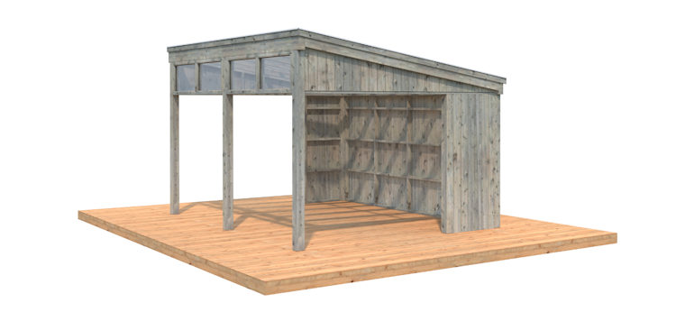 Palmako Pavillon Nova 13,0 m² Kit