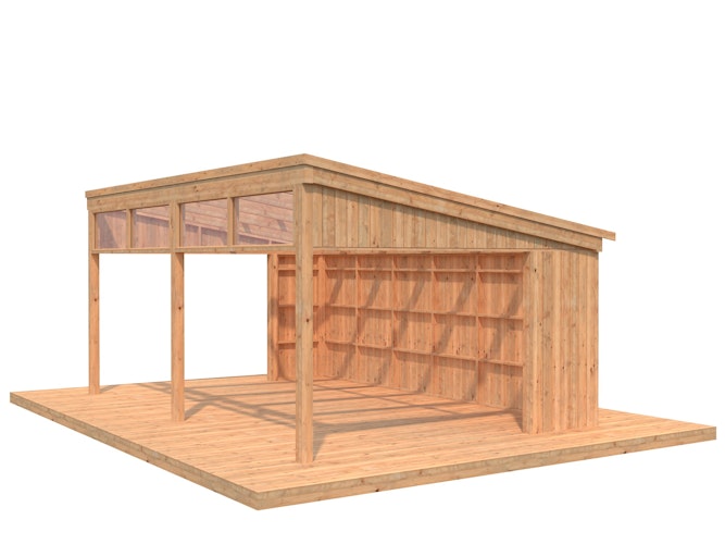 Palmako Pavillon Nova 21,5 m² Kit