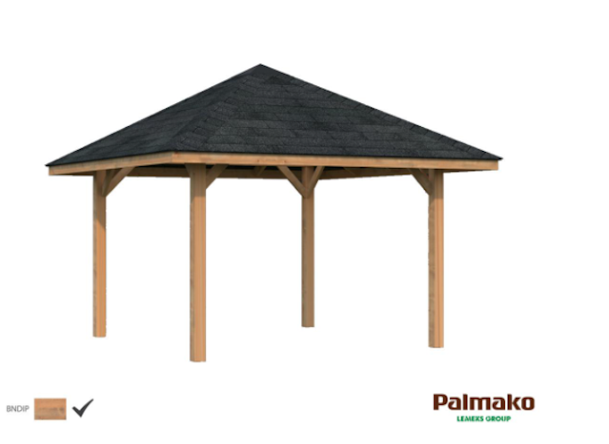 Palmako Pavillon Bianca 8,3 m²