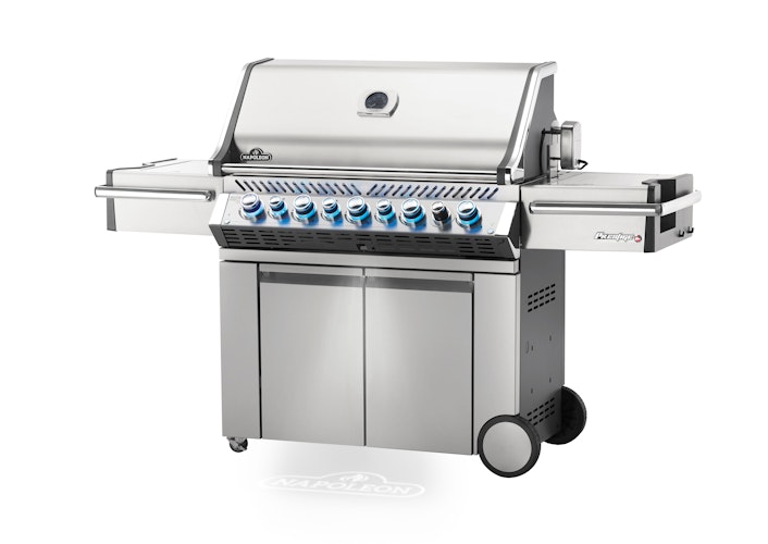 NAPOLEON Gasgrill PRESTIGE PRO 665, Edelstahl, inkl. Drehspieß