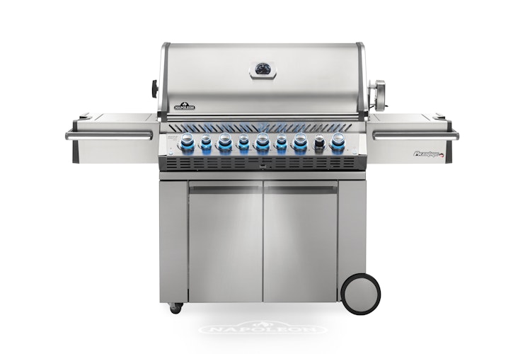 NAPOLEON Gasgrill PRESTIGE PRO 665, Edelstahl, inkl. Drehspieß