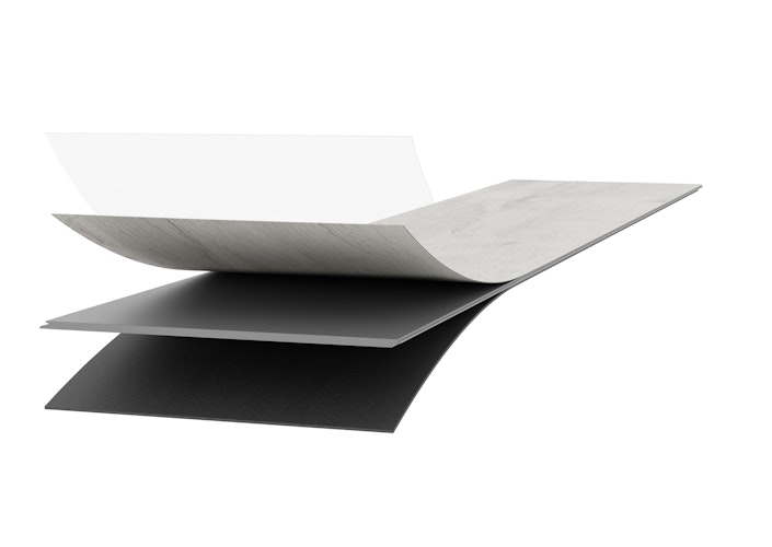 HANDMUSTER MeisterWerke Designboden MeisterDesign. rigid RB 400 S Moon Shadow 7413