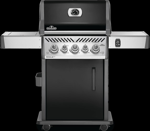 NAPOLEON Gasgrill ROGUE SE 425 mit Gußrosten, Schwarz, inkl. Drehspieß