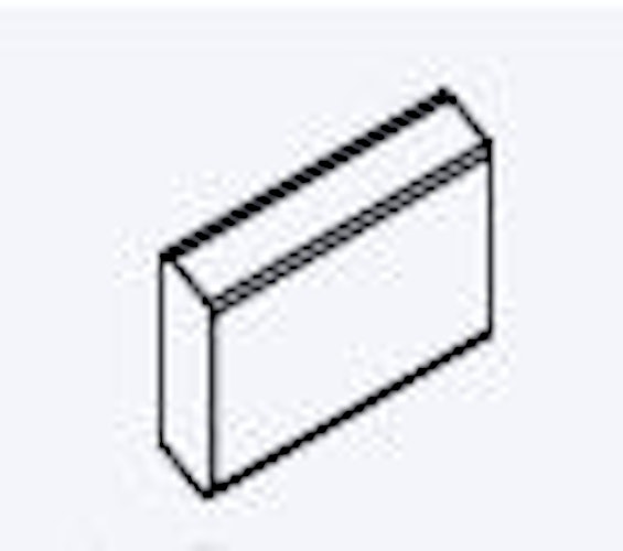 OSMO Sichtblende Rhombus Einzelprofil 2,1 x 6,8 x 360 cm Thermo Kiefer Bild