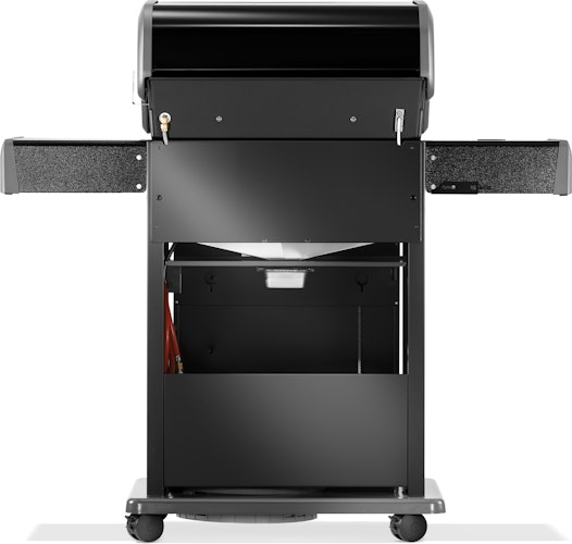 NAPOLEON Gasgrill Rogue 425 mit Heck- und Seitenbrenner, Schwarz, inkl. Drehspieß