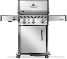 NAPOLEON Gasgrill Rogue Pro 425, SIZZLE ZONE Seitenbrenner, Edelstahl