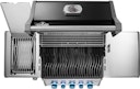 NAPOLEON Gasgrill Rogue PRO-S 425 mit Gußrosten, Schwarz, inkl. Drehspieß