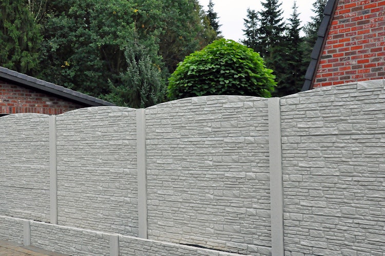 ORIGI WALLS™ Beton Sichtschutz RUSTIQUE 395 x 2000 mm  Bild