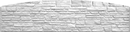 ORIGI WALLS™ Beton Sichtschutz Bogen RUSTIQUE 395/495 x 2000 mm Zubehörbild