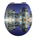 MDF High Gloss WC Sitz SKY LINE mit Absenkautomatik