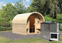 Vorschaubild Karibu Gartensauna/Saunafass Fasshaus 2 