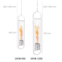 Vorschaubild höfats SPIN 1200 Hängefeuer silber