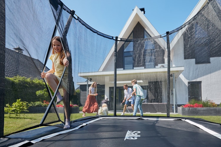 Salta Trampolin Premium Ground mit Sicherheitsnetz Bild