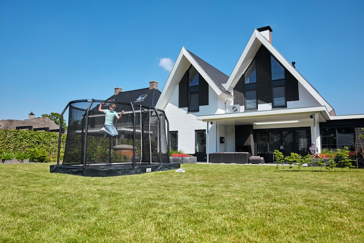 Salta Trampolin Premium Ground mit Sicherheitsnetz Bild