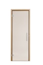 Vorschaubild Infraworld Saunatür Exklusiv 1/2/3 und Large mit Holzrahmen und Türgriff - 8 mm ESG (ohne Schwelle)