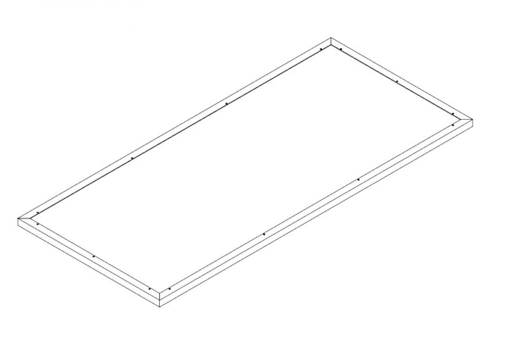 KGT Schneckenkante für Aluminium Hochbeet 210