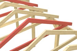 Skan Holz Schneelasterhöhung für Satteldach Carports
