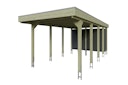 Vorschaubild Skan Holz Carport Friesland Hybrid Set 12 314x708 cm inkl. Abstellraum Bild